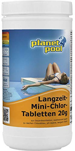 Planet Pool - Langzeit-Mini-Chlor-Tabletten 20 g, 1 kg