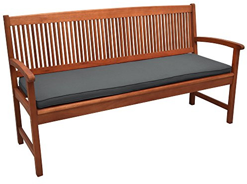 Beautissu Cojines para Bancos de jardín colchoneta Asiento Acolchados