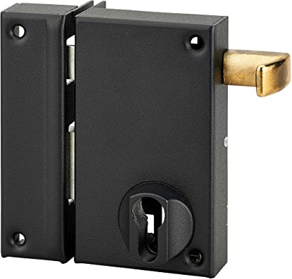 THIRARD 00089020 - Caja Cp con tirado 75 x 130 mm izquierda - Tiraje izquierdo - Cierre Apliques - Aplique Vertical - Fácil de usar Mecanismo de 2 vueltas