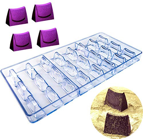 DUBENS Moule à gâteau 3D en plastique fait à la main - Pour femme - Moule à chocolat en polycarbonate