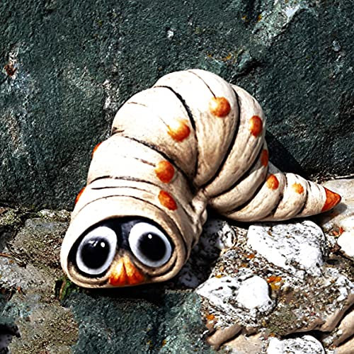 Kerri-Keramik Raupe, Wurm,Gartendeko