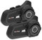EuroFone S2 Motorcycle Helmet Intercom Bluetooth 5.1 Chip, 2 Riders Intercom Speaker with 2 in 1 Microphone (Soft and Hard Microphone), Waterproof, Sunscreen and Dustproof (Pack of 2)