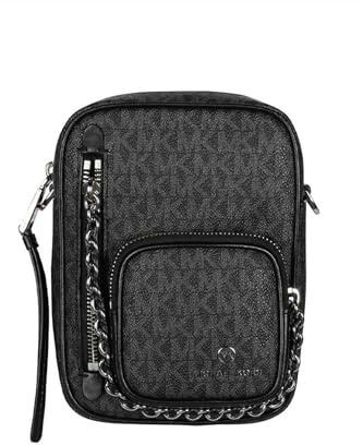 Michael Kors Women SM NS Utility CAMRA XBODY Bag, Black