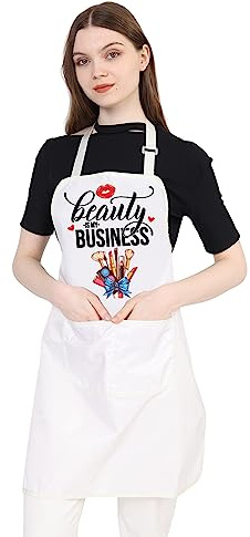 PLITI Make-up-Künstler-Schürze für Frauen, Beauty Is My Business, Kosmetikerin, Geschenk, Kosmetikerin, Geschenk für Kosmetiker, My Beauty APW U, M
