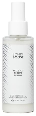 BondiBoost Anti-Frizz Frizz Fix Leave-In Serum - Silikonfrei, Aloe-Basiert mit einer Mischung aus Sechs Ölen für Genährtes, Seidig Glattes, Glänzendes Haar - Vegan & Tierversuchsfrei - 100ml