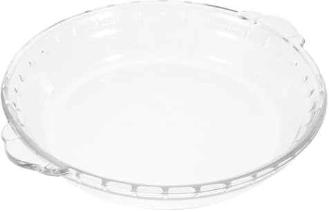 CIYODO Glasplatte Für Mikrowelle Backofen Glasplatte Transparente Glasbackgeschirr Für Kuchenform Kuchenbackformen Haushaltsküche