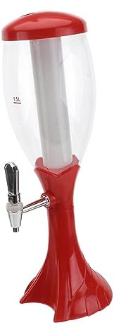 COLLBATH Beer Tower Dispensers Touchless Drink Dispenser Sturdy Base and Easy Refill Design