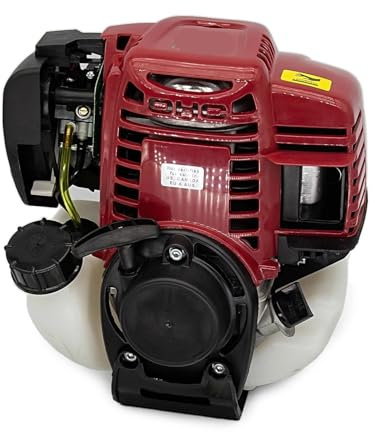 SYKWKNY Nuevo Motor de Gasolina GX35, desbrozadora de 4 Tiempos, Bomba de Agua, Motor de Gasolina de 1,2 HP, Arranque por Retroceso, Cilindro único, 35,8 CC