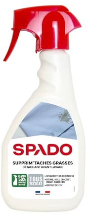 SPADO Supprim'taches grasses Détachant avant lavage 500ML