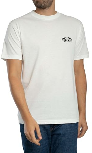 Vans Herren Doppeltes Standard-T-Shirt Mit Rückenlogo, Athletic Heather