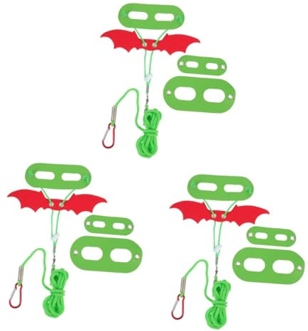 BESTonZON 3 Sätze Verstellbare Bartagamen Leine mit Weihnachtlichem Design Langlebiges Reptilien Geschirr aus Robustem Material Extra Lange Laufleine für Kleine Eidechsen und Geckos Einfach