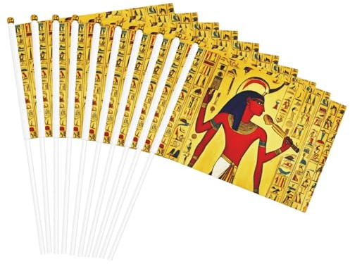 Ancient Egypt Tribe Series Drapeau de facilitation d'impression léger Défilé Décoration d'intérieur Événements Usage polyvalent