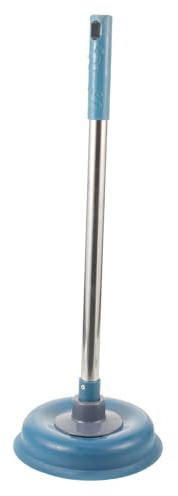 HAMPPLIES Desatascador con Mango y Ventosa Resistente Herramienta Práctica para Destapar Tuberías y Fregaderos Diseño Ergonómico Duradero para Uso Doméstico