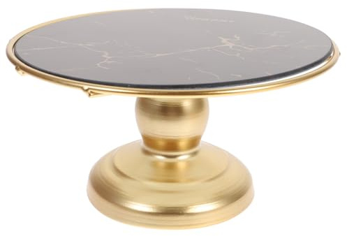 SHINEOFI Alzata Per Torte Multifunzione in Ferro Nero, Porta Torta Da Tavolo Decorativo Per Feste e Matrimoni, Espositore Per Snack, Cupcake e Dessert