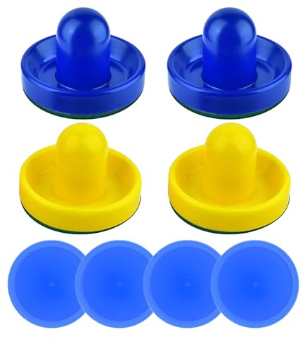 ZYHARUKO Air Hockey Pusher E Paddle di ricambio Pucks Per Gioco Tavolo Attrezzature Pucks Set Table Hockey Set