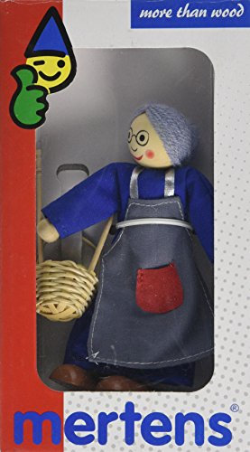 Mertens 57001 - Puppe, Oma mit Zubehör