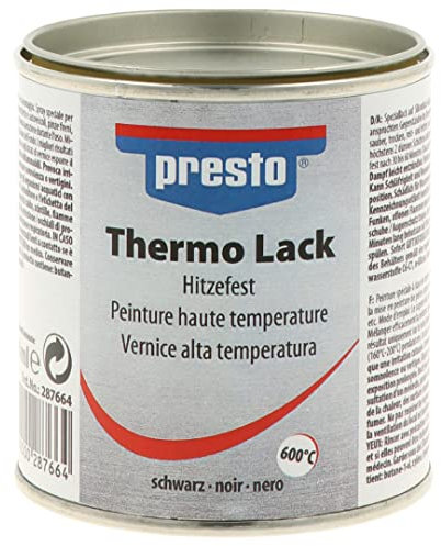 presto 287664 Thermo-Lack schwarz 600°C 250 ml