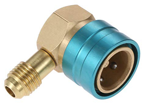 Aupoko Adaptadores A/C coche: adaptador de manguera R1234yf a R134a y acoplador rápido de baja presión R12 a R134a