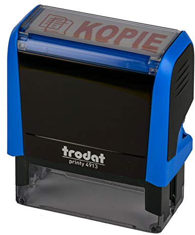 Trodat Printy 4913 himmelblau KOPIE ROT