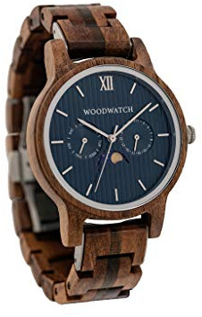 WoodWatch Typhoon | Holzuhren für herren - armbanduhr holz männer Premium | Wood watch for man | umweltfreundliches Produkt, wir pflanzen 1 Baum für jede Uhr