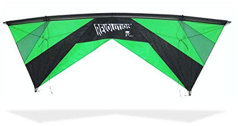 Revolution Kites- Cometa Reflex Experience, EXP GRN/Blk, Green/Black