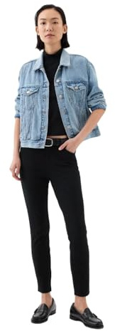 GAP Damen Skinny-Knöchelhose aus Bi-Stretch Hose, True Black, 36