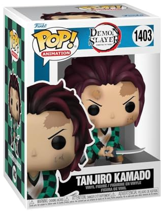 Funko POP! Animation: Demon Slayer - Tanjiro Kamado (Training) | Offizielles Anime Merch - Vinyl Sammelfigur als Regal Deko - Geschenkidee zum Geburtstag für Fans und Sammler