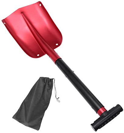 DOITOOL Pelle À Neige Outils Automobiles Plier La Pelle À Neige Pelle De Déneigement Automatique Pelle À Neige Pliable Voiture Pelle À Neige Plus Pelle Grattoirs À Glace