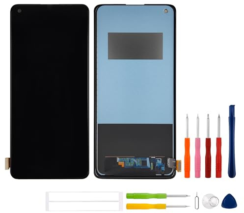 swark Neue TFT LCD Display für OnePlus 8 Pro LCD Display Touchscreen Digitizer mit aufgerüstetem Reparaturwerkzeugsatz-Keine Fingerabdruckfunktion