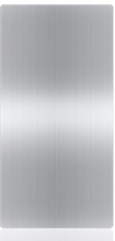 Isohit 32 x 16 Inch Stainless Steel Hand Dryer Wall Splash Guard Metal Wall Panels Backsplash Protector with Ultra Strength Adhesive for Bathroom, Kitchen, Restroom