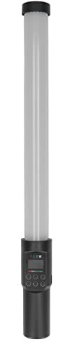 RGB LED Video Light Stick, 3000 to 6500K 18 Light Effects LED Light Stick, 2500mAh Rechargeable Battery, Handheld Flashing Light Stick for Birthday Party