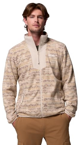 Columbia Sequoia Grove Printed Full Zip Giacca in pile con zip intera Uomo (Pacco da 1)