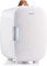 Subcold PRO6 Mini Fridge 6L / 8 Can – Quiet & Energy-Efficient, USB & AC Powered Small Fridges for Bedrooms, Car, Office | Portable Mini Fridge For Skincare, Beauty, Drinks & Snacks (Chequer White)