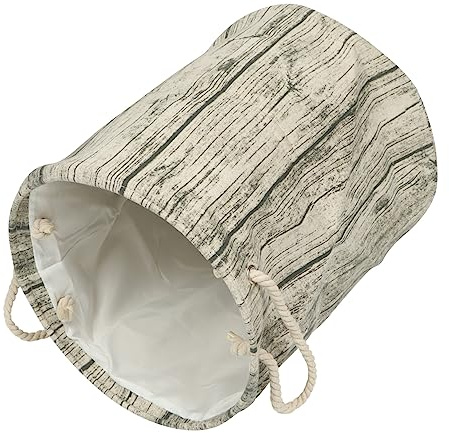 Alipis Cesta De Ropa Organizador De Lavandería Plegable Diseño De Madera Cesto Ropa Sucia Para Dormitorio o Sala De Estar