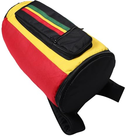 Djembe Tasche für 8-zoll Trommel, Wasserfest mit Rucksackriemen | Oxfordgewebe, Sicherer Sitz, Regenfestigkeit, für Schulen und Clubs, als Zubehör für Percussion Instrumente