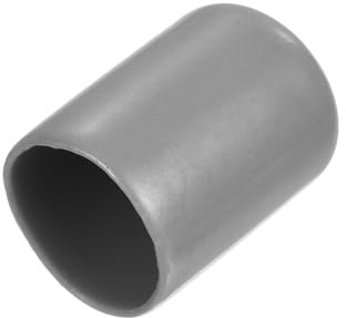 sourcing map 20pcs Rubber End Caps 18mm ID Vinyl Bolt Cap Cover Light Grey | Thread Protectors,pvc round screw protective
