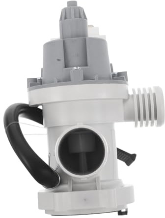 Operitacx Pompa di Scarico Lavatrice Motore Resistente per Drenaggio Efficiente Facile Installazione Compatibile con Vari Modelli per Sistemi Lavanderia Domestica