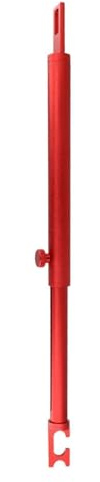 BlissfulAbode Staffa di fissaggio per porta auto telescopica regolabile Asta di supporto per riparazione della porta Strumento di fissaggio del bagagliaio del veicolo Strumenti di fissaggio della