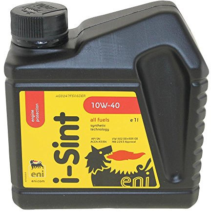 Motoröl 4 Takt 10W-40 teilsynthetisch Agip Eni für Roller & Motorrad 1 Liter