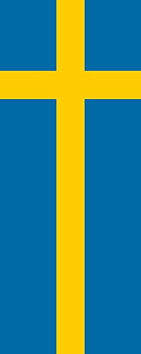 magFlags Bandiera Svezia | bandiera ritratto | 3.5 m² | 300x120cm
