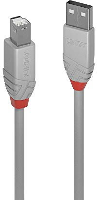 Cavo USB 2.0 Tipo A a B Anthra Line, 2m