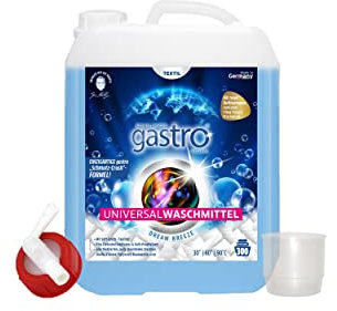 Schilling's gastro Global Waschmittel Flüssig 3L Universalwaschmittel Flüssigwaschmittel Vollwaschmittel flüssig für Weiße, Schwarze und Bunte Wäsche (Dream Breeze)