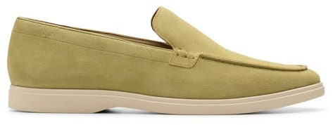 Clarks Torford Easy Mens Sage Suede, 9