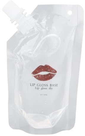 Lip Gloss Base Oil Feuchtigkeitsspendend Hydratisierend DIY Lip Balm Base Gel Oil Cosmetics Material 100ml Basis für Lipgloss Natürliches Lippenbalsam Basisgelöl für selbstgemachte
