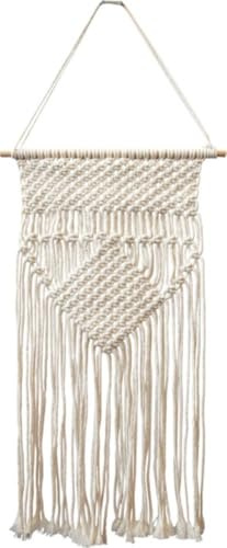 Amscan 9913253 - Makramee zum Aufhängen, 30 x 55,5 cm, orientalische Knüpfkunst, Boho Hochzeit, Beachflair