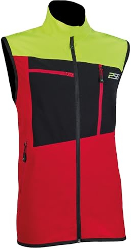 PSS Funktionsweste X-treme Breeze Rot/Gelb Größe 62/64