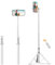 ATUMTEK Bastone Selfie 157cm - Treppiede in Alluminio Estensibile con Telecomando Bluetooth Ricaricabile - Compatibile con iPhone, Samsung e Android - Perfetto per Viaggi, Vlog, Video e Foto (Bianco)