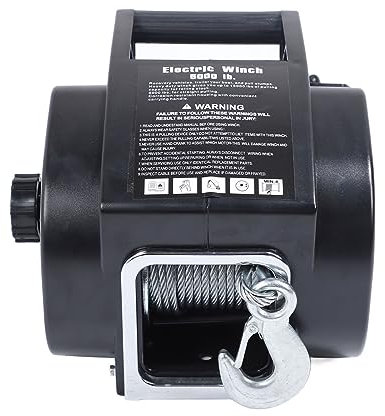 Elektrische Seilwinde 5000LBS Dual Mode Low Noise Portable für Autoanhänger LKW Boot