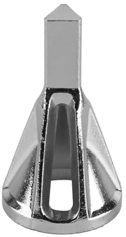 ZONADAH Punta per smusso, sbavatura, strumento per smussatura esterna, in acciaio inox, robusto dispositivo di sbavatura, triangolare esterno per trapani elettrici, bulloni