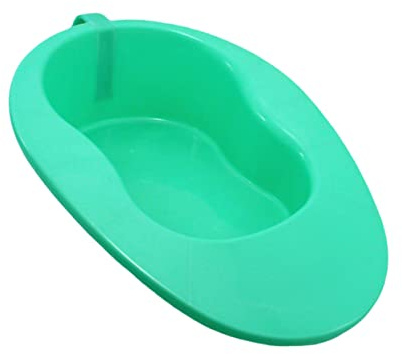 FOMIYES Urinario De Enfermería Orinal Bacinilla Orinal Asa Bacinilla Horizontal Adecuado Para Cama